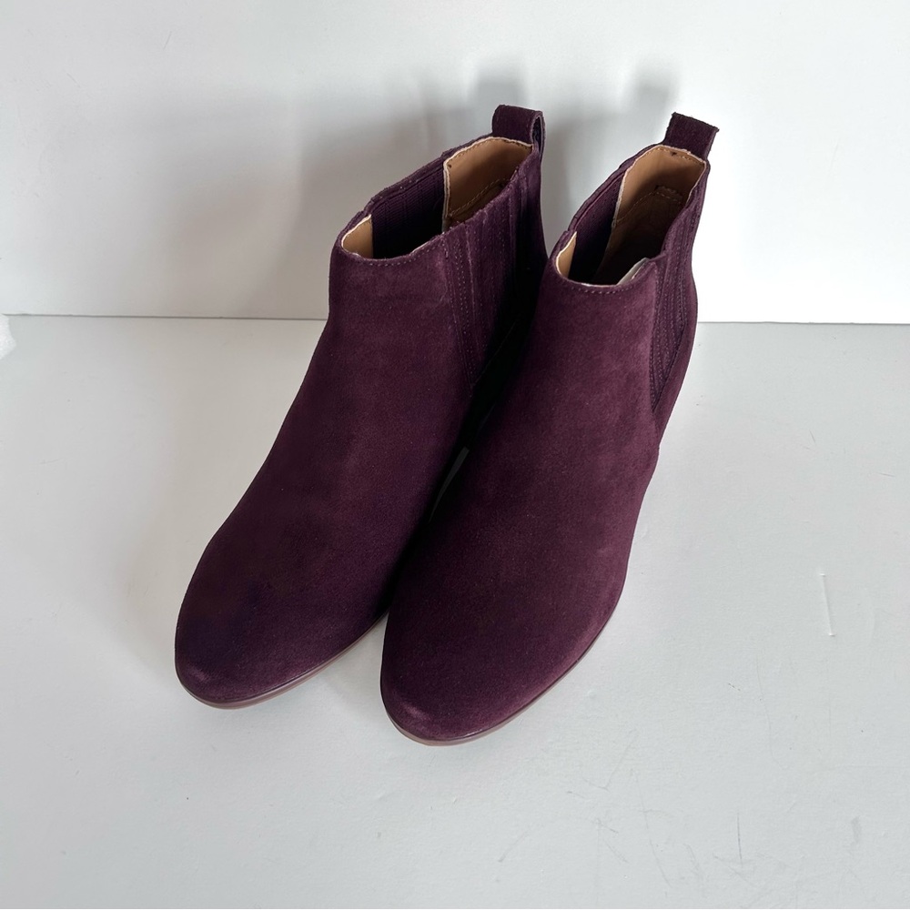 🍒J. Crew Factory Waterproof Brown Suede Boots. Size: 7 - Picture 3 of 12